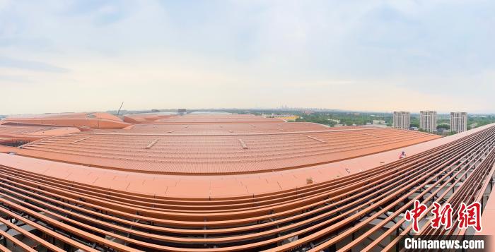 北京新国展二期西区金属屋面通过竣工验收